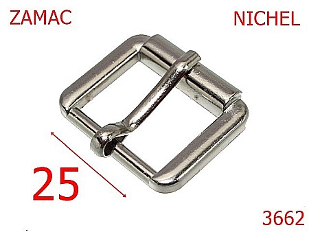 Catarame - 3662/CATARAMA 2.5 D.P.-25-mm---nichel-6H2-6H8-7i6-6A8-1A5--