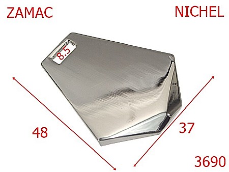 Placute ornamentale - 3690/ORNAMENT PANDANTIV-48-mm---nichel-13A14--13K14--