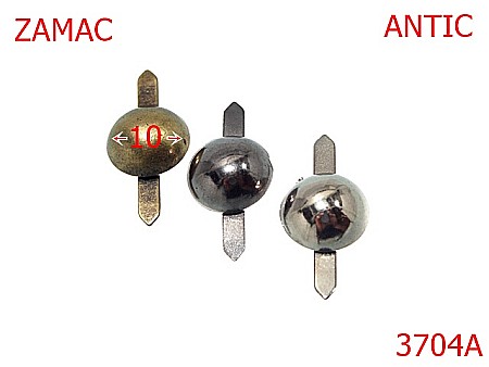 Picioruse fund - 3704A/BUMB ORNAMENTAL-10-mm---antic---14B16--