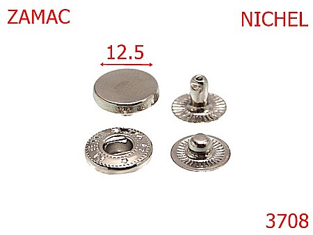 Butoni de manusa - 3708/BUTON MANUSA-12.5-mm---nichel---13B13--