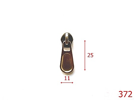 Cursori fermoar - 372/CURSOR-Nr 5-mm---nichel-----