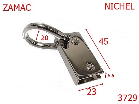 Sustinatori poseta - 3729/SUSTINATOR LATERAL-45-mm---nichel---3J6--