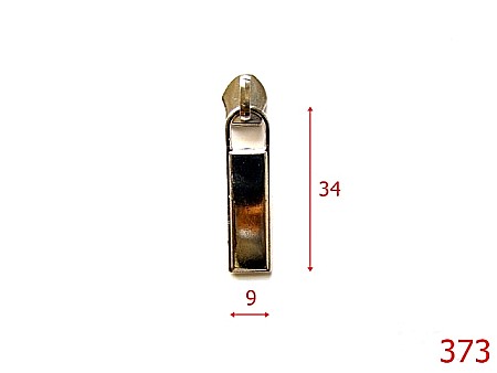 Cursori fermoar - 373/CURSOR-Nr 5-mm---nichel-----