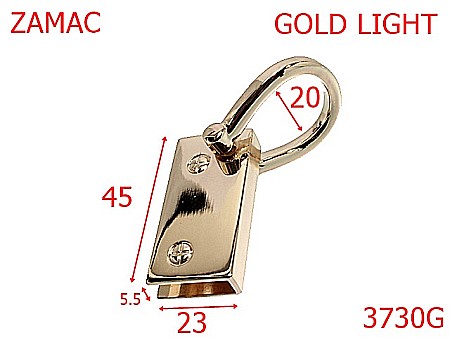 Sustinatori poseta - 3730G/SUSTINATOR LATERAL-45-mm---gold light---3L7/3L8--