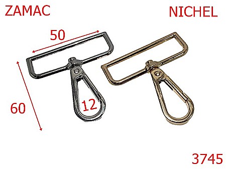 Carabine poseta - 3745/CARABINA-50-mm---nichel-5F5-5F6----