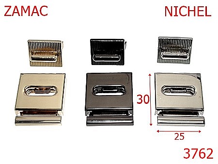 Inchizatori - 3762/INCHIZATOARE ASCUNSA-25-mm---nichel---14K17--