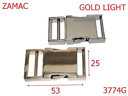 Tridenti - 3774G/TRIDENT METALIC-25-mm---gold light---14E14--