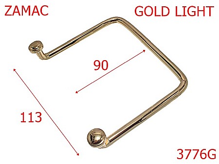 Manere - 3777G/MANER POSETA-103-mm---gold light---14L18--