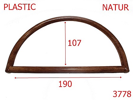 Plastice - 3778/MANER POSETA-190-mm---NATUR ---7K1--
