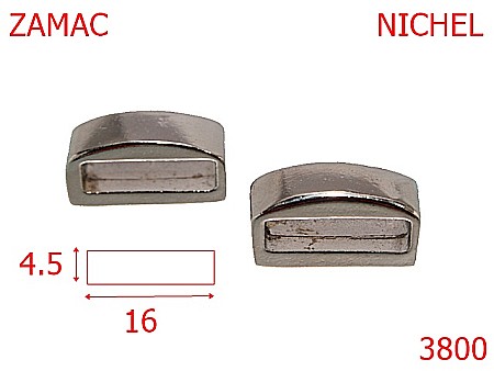 Pasant pafta - 3800/PASANT PAFTA-16-mm---nichel---7J5--