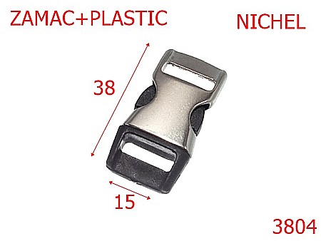 Plastice - 3804/TRIDENT METALIC+PLASTIC-15-mm---nichel---5J4--