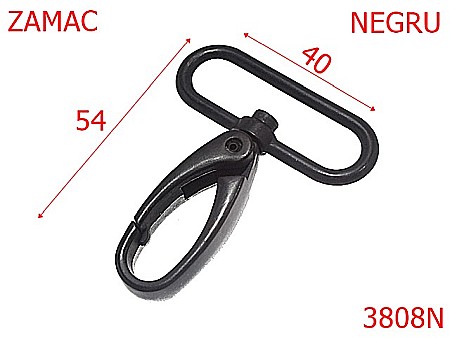 Carabine poseta - 3808N/CARABINA-40-mm---negru---5F4-1B6--