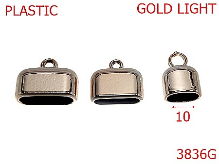 Clopotei ornamentali - 3836G/CLOPOTEI POSETA-10-mm---gold light-15B3--1C7--