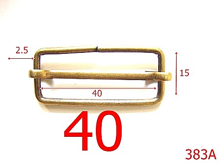 Catarame cu reglaj - 383A/CATARAME CU REGLAJ-40-mm-2.5-antic--4J7---G13