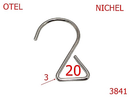 Inchizatori - 3841/CARLIG -20-mm-3-nichel-21 D 11----