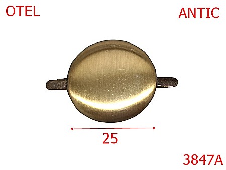 Placute ornamentale - 3847A/PLACUTA ORNAMENTALA-25-mm---antic-15A3----