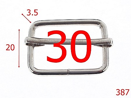 Catarame - 387/CATARAME CU REGLAJ-30-mm-3.5-nichel--1D6-1B8-1D4-1D3-1c8
