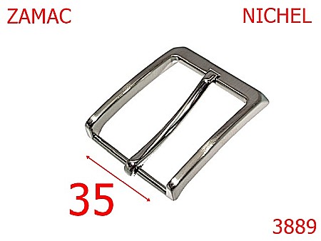 Catarame - 3889/CATARAMA PANTALON-35-mm---nichel---7F6--