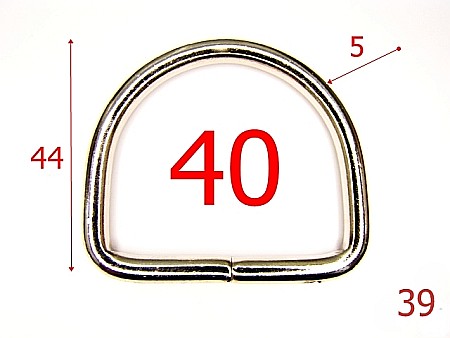 Inele D - 39/INEL D 40*5 MM NIKEL-40-mm-5-nichel---2G5-2D6-3A4/7B5--J18