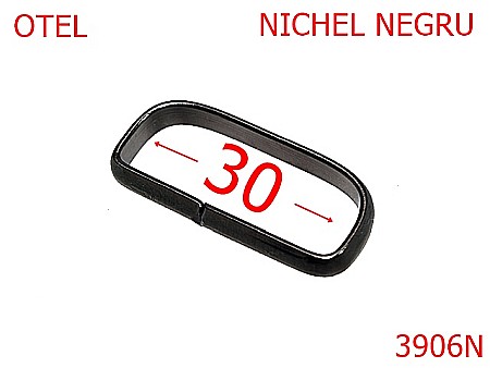 Pasant pafta - 3906N/PASANT PAFTA 30 mm-30-mm---nichel negru---11A3--