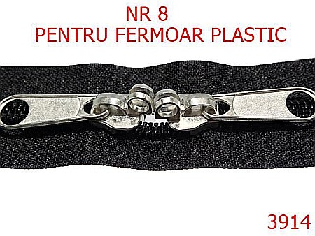 3914/CURSOR NR 8 PT PLASTIC CU SIST DE INCHIDERE-NO 8----nichel----- [1]