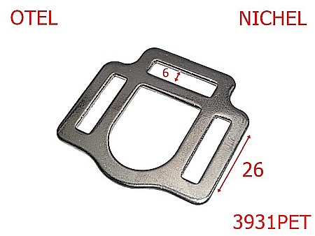 Harnasament - 3931PET/COMBINATA-26-mm---nichel---9C20--