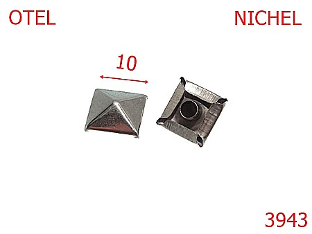 Piramide - 3943/PIRAMIDA-10-mm---nichel---4J5--