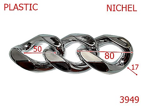 Plastice - 3949/ZA LANT PLASTIC-80-mm-17-nichel-----