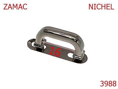 Sustinatori poseta - 3988/SUSTINATOR POSETA-16-mm---nichel---12C15--