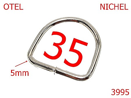 Inele D - 3995/INEL D-35-mm-5-nichel---2B5-2D7-7L4-1A4--