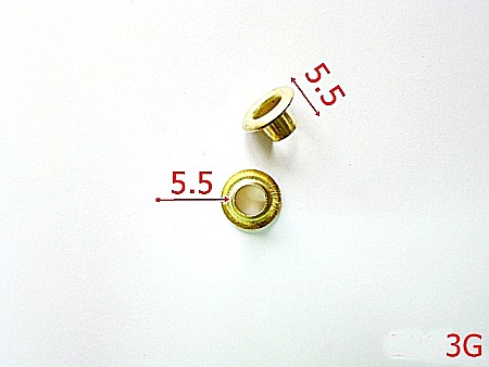 Ocheti - 3G/OCHET  5.5 MM GOLD-5.5-mm---gold---2B7--R34