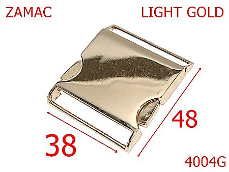 Accesorii confectii - 4004G/TRIDENT-38-mm---gold light---6A4--