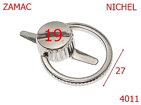 Sustinatori poseta - 4011/SUSTINATOR POSETA-27-mm---nichel-----