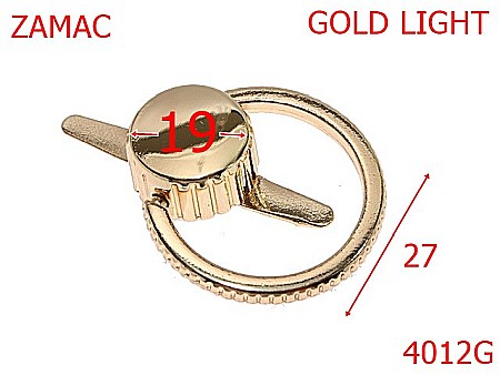 Sustinatori poseta - 4012G/SUSTINATOR POSETA-27-mm---gold light-----
