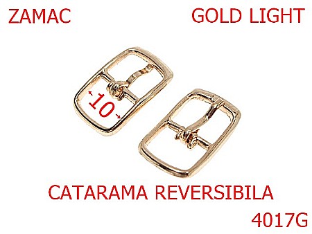 Catarame - 4017G/CATARAMA REVERSIBILA-10-mm---gold light-15B4----