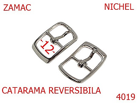 Catarame - 4019/CATARAMA REVERSIBILA-12-mm---nichel-15B5----