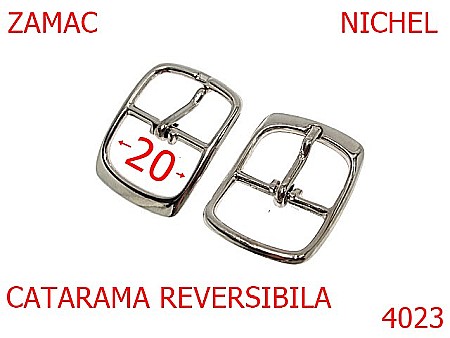 Catarame - 4023/CATARAMA REVERSIBILA-20-mm---nichel-15B5----
