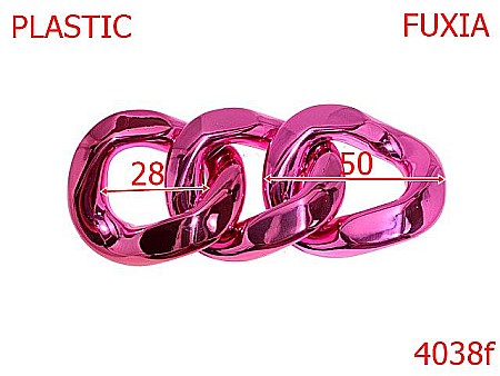 Lant material plastic - 4038f/ZA LANT PLASTIC-50-mm---FUXIA-----