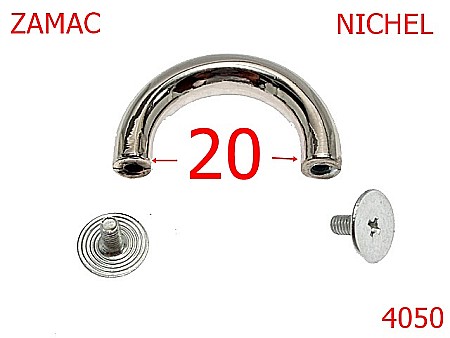 Sustinatori poseta - 4050/SUSTINATOR POSETA-20-mm---nichel---12C17/12C18--