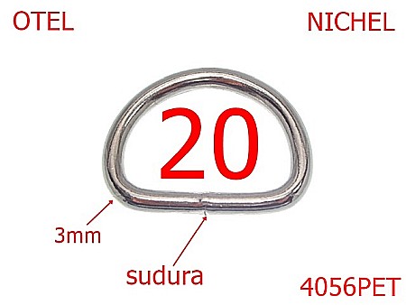 PET - 4056PET/INEL D SUDAT-20-mm-3-nichel---2F7-AN8/AN7--