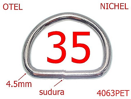 Harnasament - 4063PET/INEL D SUDAT-35-mm-4.5-nichel---AN15/AN16--