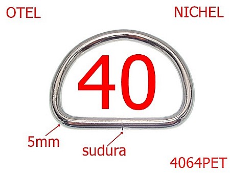 Harnasament - 4064PET/INEL D SUDAT-40-mm-5-nichel-SOLD1-AN11-AN12-AN13-AN14----