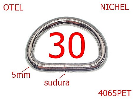 Harnasament - 4065PET/INEL D SUDAT-30-mm-5-nichel---AO20--