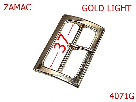 Catarame - 4071G/CATARAMA POSETA-37-mm---gold light-----