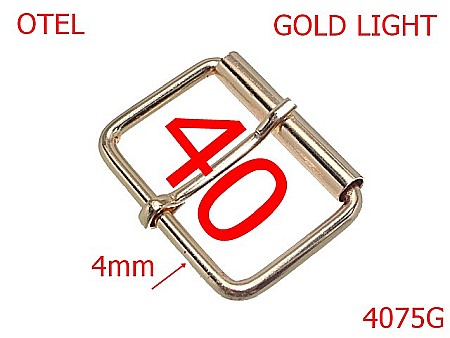 Catarame - 4075G/CATARAMA POSETA-40-mm-4-gold light-7L3-7G8-7i4--