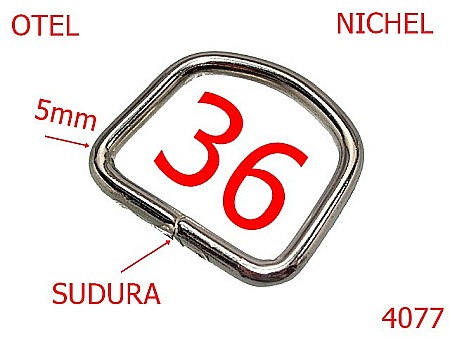 Harnasament - 4077/INEL SUDAT-36-mm-5-nichel---2B2--