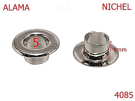 Ocheti - 4085/OCHET ALAMA-5-mm---nichel-----