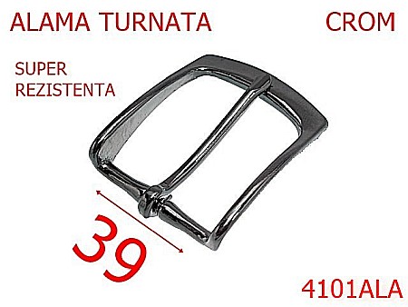 Harnasament - 4101ALA/CATARAMA ALAMA TURNATA -39-mm---crom---AM30/AM31/AM32--