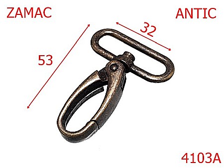 Carabine poseta - 4103A/CARABINA POSETA-32-mm---antic---5H6--