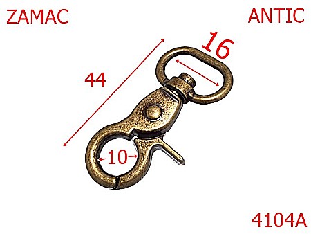 Carabine poseta - 4104A/CARABINA POSETA-16-mm---antic---5F3-7H1-5F6--